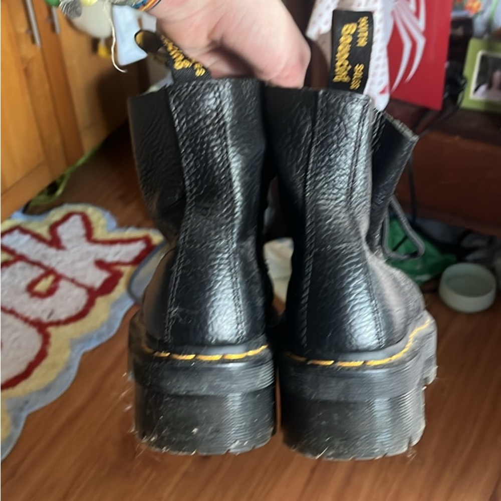 Platform Dr Martens with Zipper - Picture 3 of 6